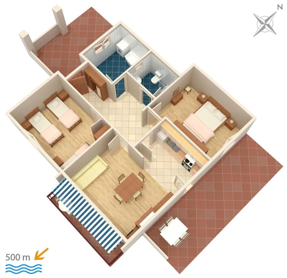 Apartment Rabac 2340A エクステリア 写真